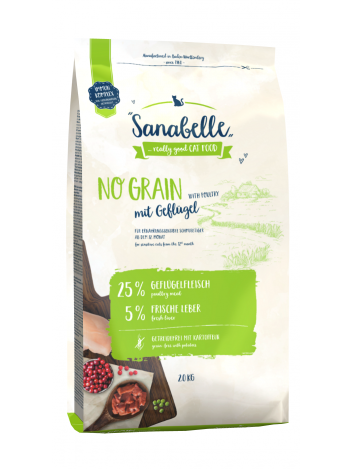 Sanabelle No Grain Drób 2kg