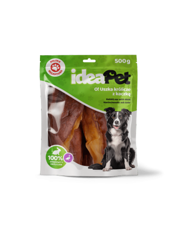 Uszka królicze z kaczką 500g