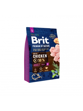 Brit Premium By Nature Adult S 3kg