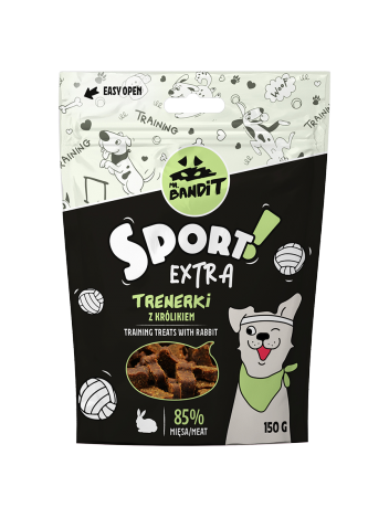 Mr. Bandit Sport Extra Trenerki z królikiem 150g