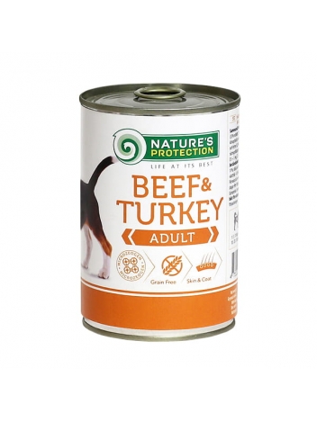 Nature's Protection Adult Beef & Turkey 400g
