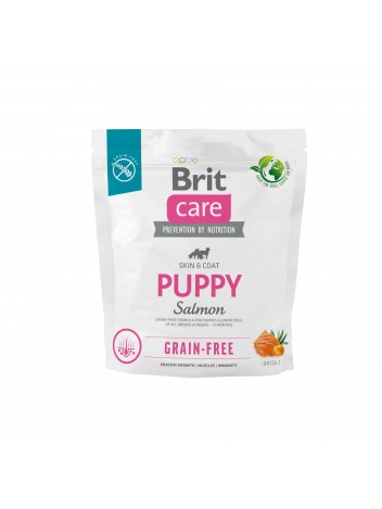 Brit Care Dog Grain-free Puppy Salmon 1kg