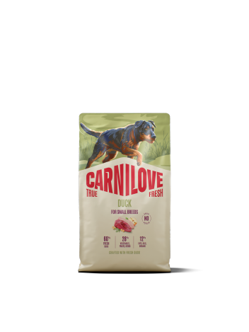 Carnilove Dog 4 kg True Fresh Adult Small Duck
