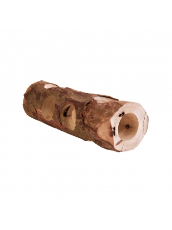 Tunel drewniany dla gryzoni 30cm