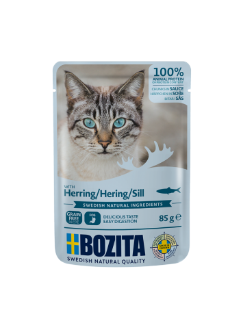 Bozita kawałeczki w sosie ze śledziem 85g