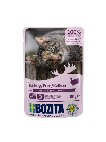 Bozita kawałeczki w sosie z indykiem 85g