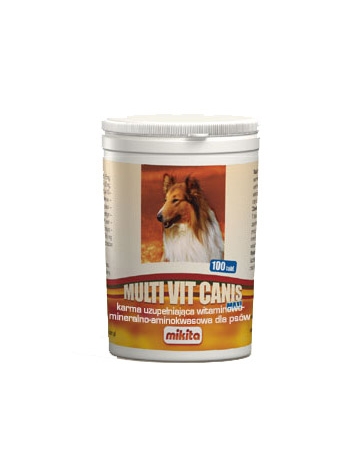 Multi Vit Canis Maxi - 100 tabletek