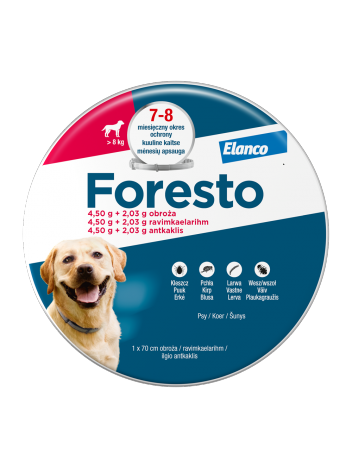 Obroża Foresto dla średnich i dużych psów 70cm