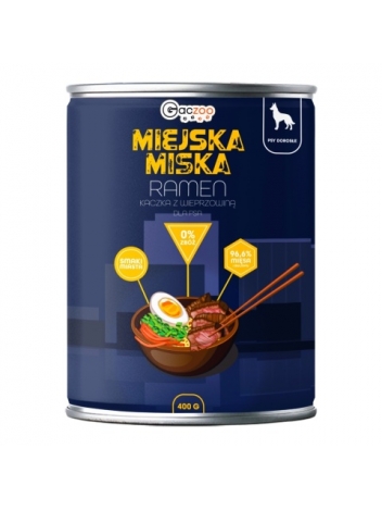 Gaczoo Miejska Miska dla psa Ramen 400g