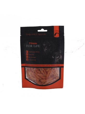 Fitmin For Life Dog & Cat Salmon Mini Stripes 70g