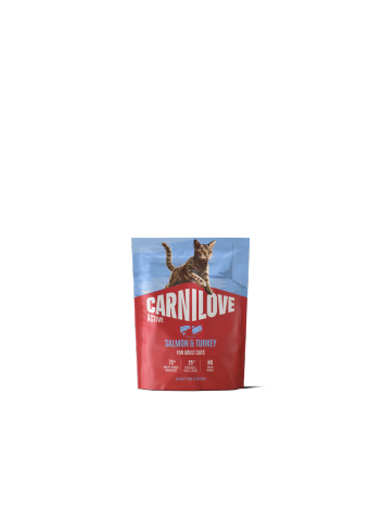 Carnilove Cat 400g Active Adult Salmon, Turkey