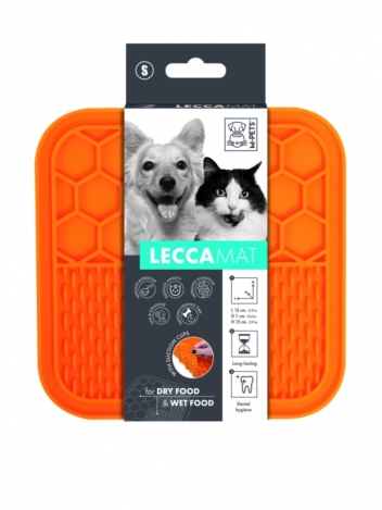 LECCA Mata do lizania pomarańczowa S