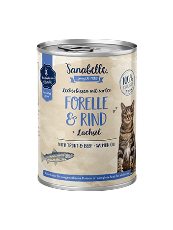 Sanabelle Adult Trout & Beef 400g