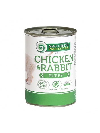 Nature's Protection Puppy Chicken & Rabbit 400g