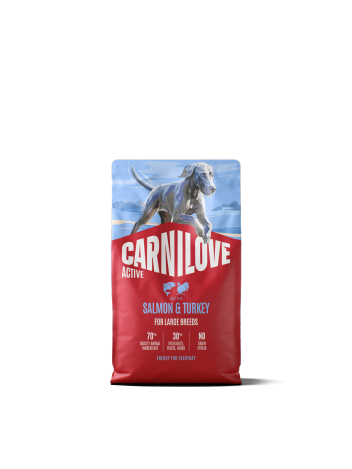 Carnilove Dog 4 kg Active Adult Large Breed Salmon, Turkey