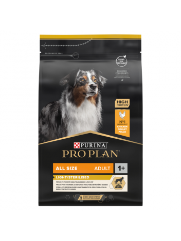 Purina Pro Plan Adult Light/Sterilised 3kg