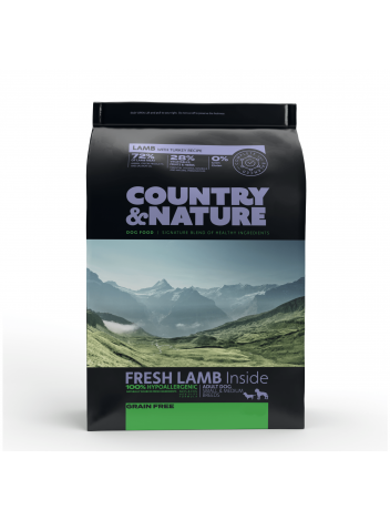 Country & Nature Lamb With Turkey 9kg