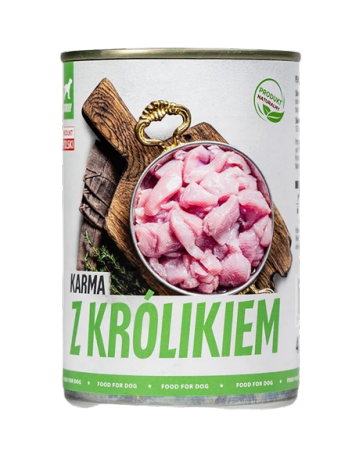 Tuf-Tuf Karma z królikiem 400g