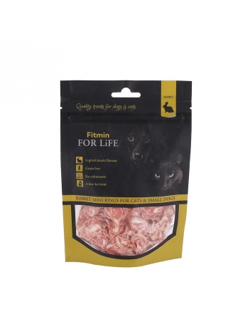 Fitmin For Life Dog & Cat Rabbit Mini Rings 70g