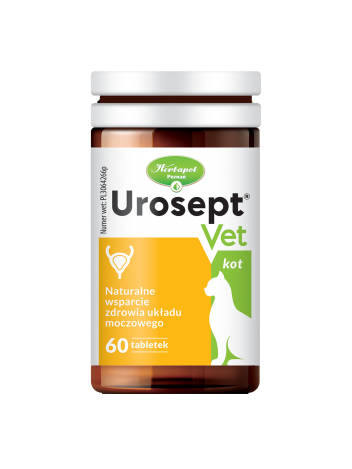 Urosept Vet Kot 60 tableek