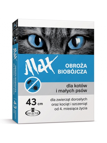 Obroża biobójcza Max 43cm