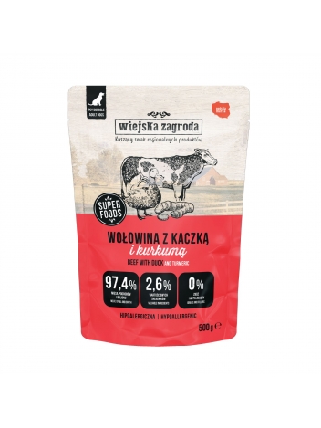 Wiejska Zagroda  Wołowina z kaczką 500g