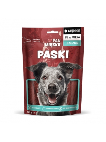 Pan Mięsko miękkie Paski z kaczki 100g