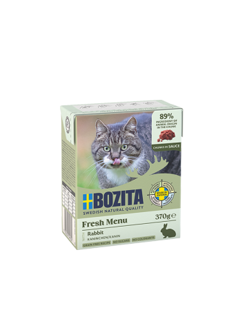 Bozita kawałki w sosie z królikiem 370g
