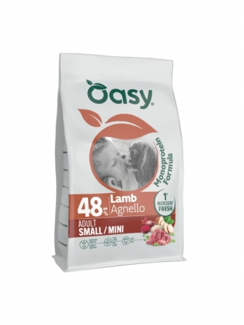 Oasy Mono 2kg AD S/Mini Jagnięcina