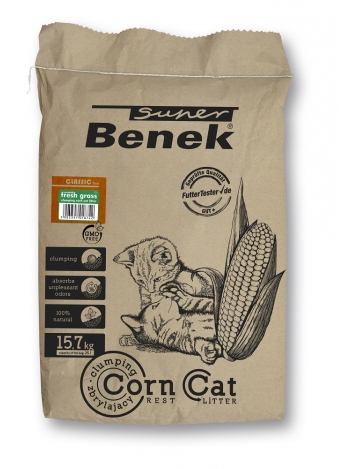 Super Benek Corn 25l Świeża trawa