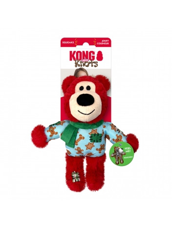 Holiday Wild Knots Bear Kong