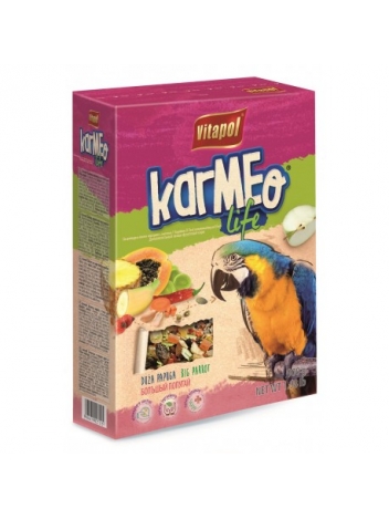 Karmeo Life Pokarm owocowo-warzywny dla papug 900g