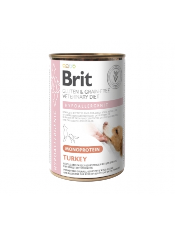 Brit Veterinary Diets Hypoallergenic Turkey 400g