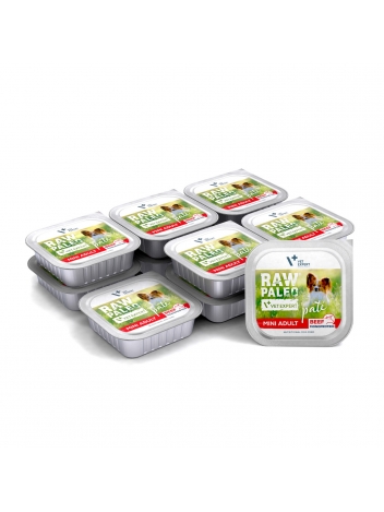 Raw Paleo Pate Mini Adult Beef 12x150g