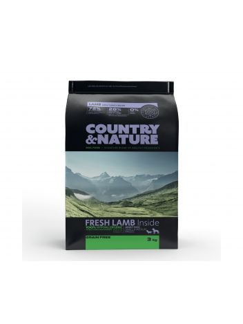 Country & Nature Lamb With Turkey 3kg