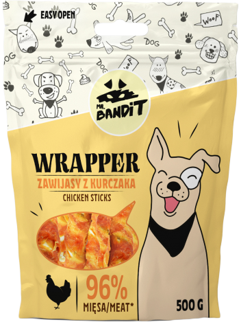 Mr. Bandit Wrapper Zawijasy z kurczaka 500g