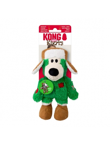 Holiday Wild Knots Bear Kong M