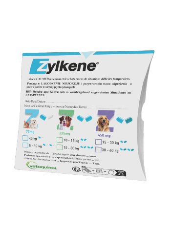 Zylkene 75mg 10 kapsułek