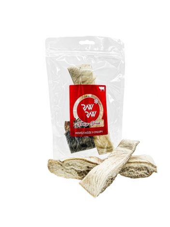 Raw Raw liofilizowana skóra wołowa z sierścią 60g