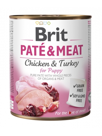 Brit Pate & Meat Puppy 800g