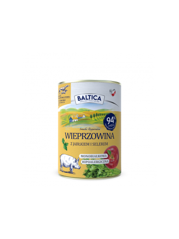 Baltica Smaki Regionów Wieprzowina z jabłkiem 400g