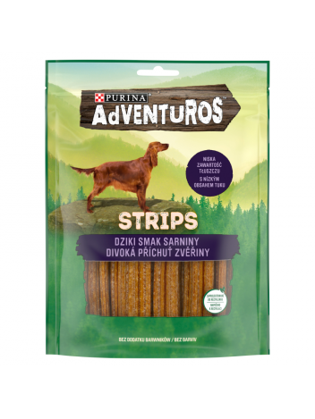 Purina Adventuros Strips sarnina 90g