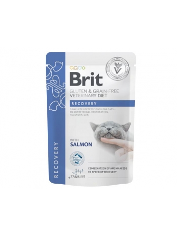 Brit Veterinary Diets Cat GF Recovery 85g