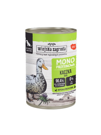 Wiejska Zagroda Mono Kaczka dla psa 400g