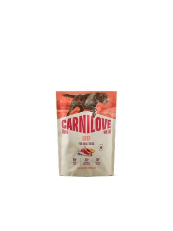 Carnilove Dog 1,5 kg True Fresh Adult Beef