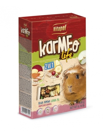 Karma Karmeo dla świnki morskiej warzywno-owocowa 340g