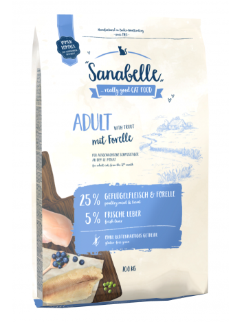 Sanabelle Adult Pstrąg 10kg