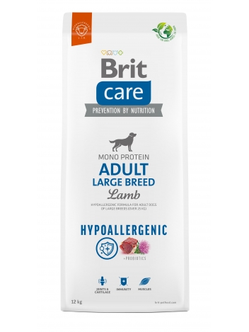 Brit Care Dog Hypoallergenic Adult Large Breed Lamb 12kg