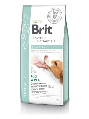 Brit Veterinary Diets Dog GF Struvite Egg & Pea 12kg
