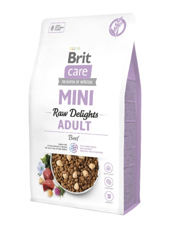 Brit Care Mini Raw Delights Beef 2kg